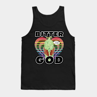 Bitter Gourd God Cute Veggie Pun Tank Top